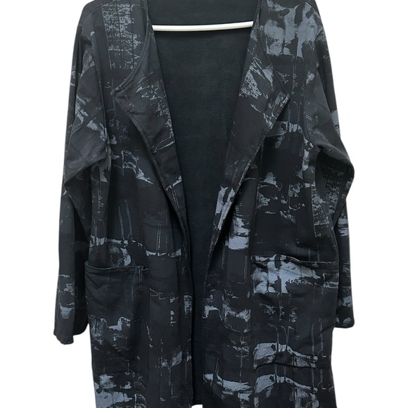 ✨ Bella Amore Cardigan Sweater Open Front Cotton Pockets Made in Italy - Picture 3 of 15